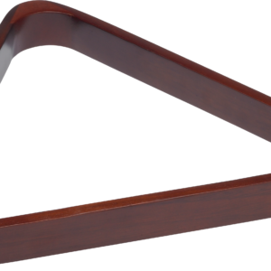 Wooden w/ Brass Corners Triangle Rack - Chocolate Wooden w/ Brass Corners Triangle Rack - Chocolate